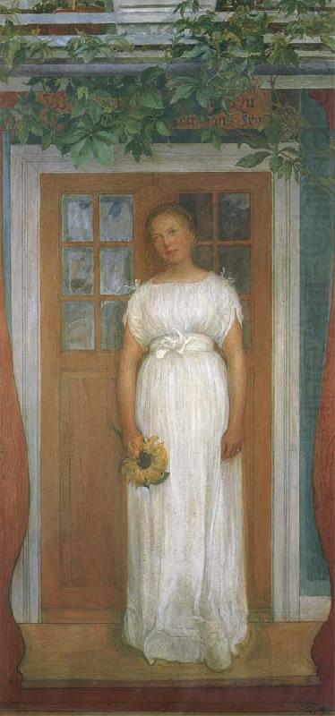 Seventeen Years old, Carl Larsson